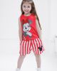 Disney Disney Minnie Mouse Sleeveless 2-Piece Tank Top and Shorts Set - 2