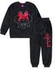 Disney Disney Minnie Mouse Velour Sweatshirt & Pants Set - 1