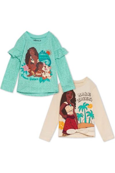Disney Disney Moana 2-pack Long Sleeve T-shirts (baby)