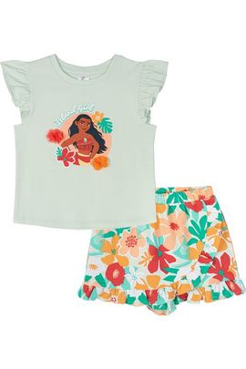 Disney Disney Moana Short Sleeve T-shirt And Skort Set (toddler, Little Kid & Big Kid)