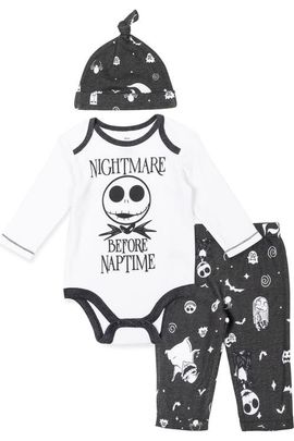 Disney Disney Nightmare Before Christmas Bodysuit Pants and Hat Set