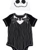Disney Disney Nightmare Before Christmas Jack Skellington 2-Piece Bodysuit and Hat Set - 1