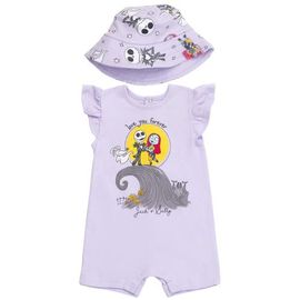 Disney Disney Nightmare Before Christmas One Piece Romper and Hat Set