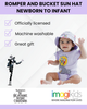 Disney Disney Nightmare Before Christmas One Piece Romper and Hat Set - 2