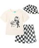Disney Disney Nightmare Before Christmas T-Shirt and Shorts Set with Bucket Hat - 1