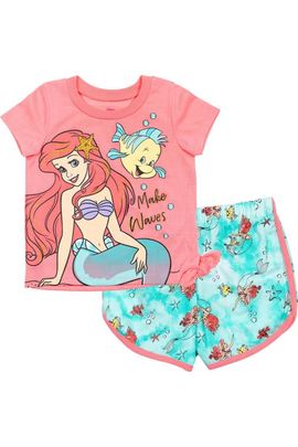 Disney Disney Princess 2-piece Tee And Shorts Set (baby)