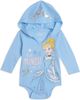 Disney Disney Princess 3-Pack Hooded Bodysuits - 5