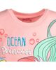 Disney Disney Princess Glitter Short Sleeve Dress - 4