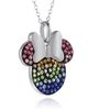 Disney Disney Rainbow Crystal Pendant Necklace - 5
