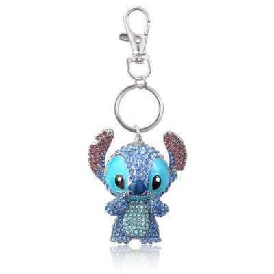 Disney Disney Stitch Pave 3D Bling Keychain Bag Charm