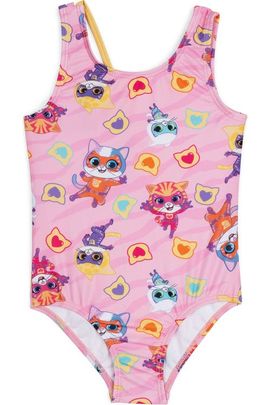 Disney Disney Super Kitties Sleeveless One Piece Bathing Suit