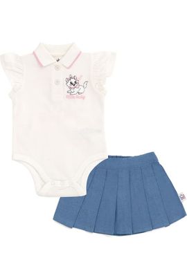 Disney Disney The Aristocats Marie Pleated 2-Piece Bodysuit and Skirt Set