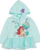 Disney Disney The Little Mermaid Princess Ariel Zip-up Hooded Sweatshirt (baby) - 1