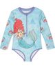 Disney Disney The Little Mermaid Princess Ariel Zip-Up One Piece Swimsuit - 1