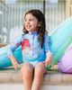 Disney Disney The Little Mermaid Princess Ariel Zip-Up One Piece Swimsuit - 2