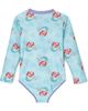 Disney Disney The Little Mermaid Princess Ariel Zip-Up One Piece Swimsuit - 4