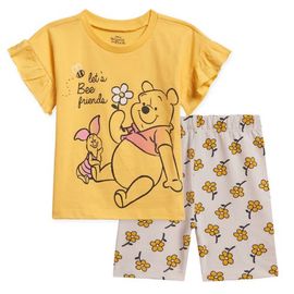 Disney Disney Winnie the Pooh 2-Piece T-Shirt and Bike Shorts Set