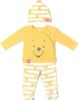 Disney Disney Winnie the Pooh 3-Piece Top Footed Pants and Hat Set - 1