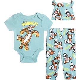 Disney Disney Winnie the Pooh Bodysuit Pants and Hat Set