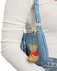 Disney Disney Winnie the Pooh Crystal Pavé Crystal Bag Charm Keychain, Officially Licensed - 2