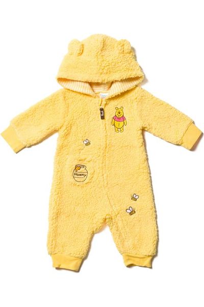 Disney Disney Winnie the Pooh Fleece Hooded Jumpsuit