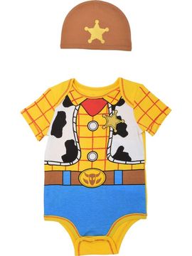 Disney Disney Winnie the Pooh One Piece Bodysuit and Hat Set