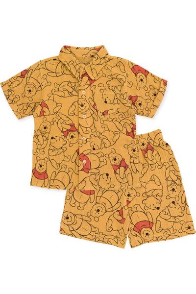 Disney Disney Winnie The Pooh Romper Dress And Shorts Set