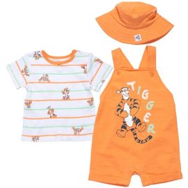 Disney Disney Winnie the Pooh Shortall and T-Shirt Set with Hat