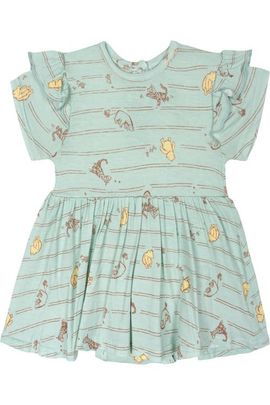 Disney Disney Winnie the Pooh Viscose Flutter Sleeve Bodysuit Dress