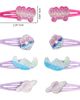 Disney Stitch Hair Clip 8-Piece Set Official License, Snap Back Clips for Hair, Lilo and Stitch Accessories, Small Disney Gifts - 5
