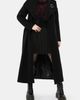 Disturbia Disturbia Abyss Tie Waist Double Breasted Coat - 2
