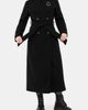 Disturbia Disturbia Abyss Tie Waist Double Breasted Coat - 5