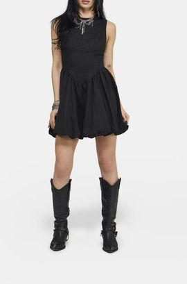 Disturbia Disturbia Ailis Balloon Hem Mini Dress