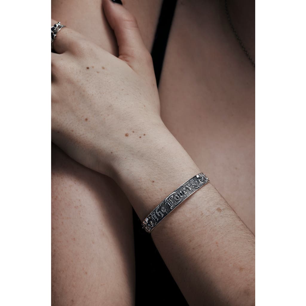 Disturbia Disturbia Amorata Lovers Sterling Silver Bangle 