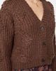 Disturbia Disturbia Aubrell Wave V-Neck Knit Cardigan - 2