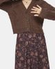 Disturbia Disturbia Aubrell Wave V-Neck Knit Cardigan - 4