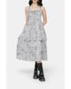 Disturbia Disturbia Aureline Butterfly Tiered Midi Dress - 1
