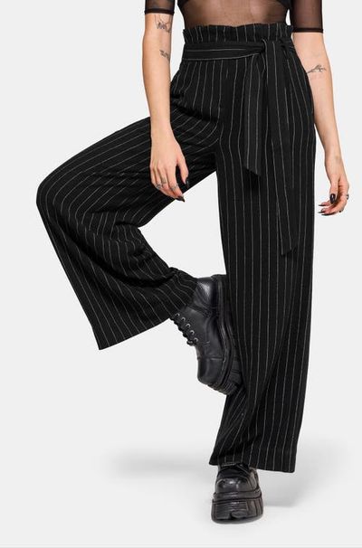 Disturbia Disturbia Charli Pinstripe Straight Leg Trouser