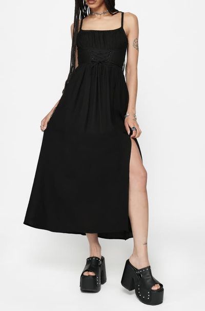 Disturbia Disturbia Cirissa Ruched Midaxi Dress