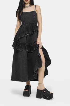 Disturbia Disturbia Corvina Fitted Bodice Dress