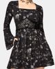 Disturbia Disturbia Crimson Magpie Mini Ruffle Dress - 5