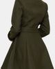Disturbia Disturbia Cyrene Belted Removable Hood Coat - 3