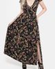 Disturbia Disturbia Dionaea Flytrap Print V-Neck Maxi Dress - 2
