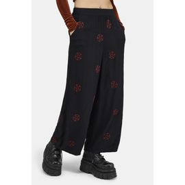 Disturbia Disturbia Druantia Moon Embroidery Trousers
