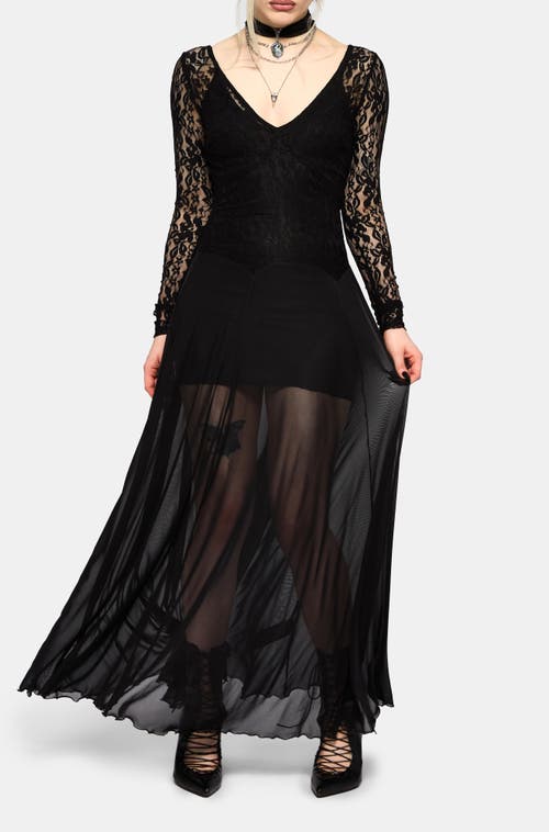 Disturbia Disturbia Eltharia Lace Bodice Maxi Dress
