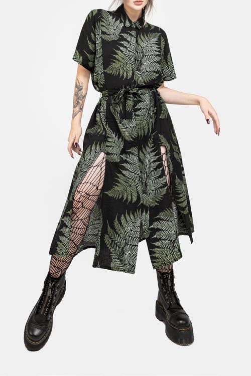 Disturbia Disturbia Fern Midi Shirt Dress