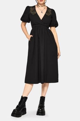 Disturbia Disturbia Fleux Phoenix Wrap Midi Dress