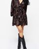 Disturbia Disturbia Foxglove Mini Wrap Dress - 1