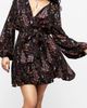 Disturbia Disturbia Foxglove Mini Wrap Dress - 2