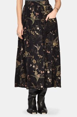 Disturbia Disturbia Harpyiai Print Midaxi Skirt